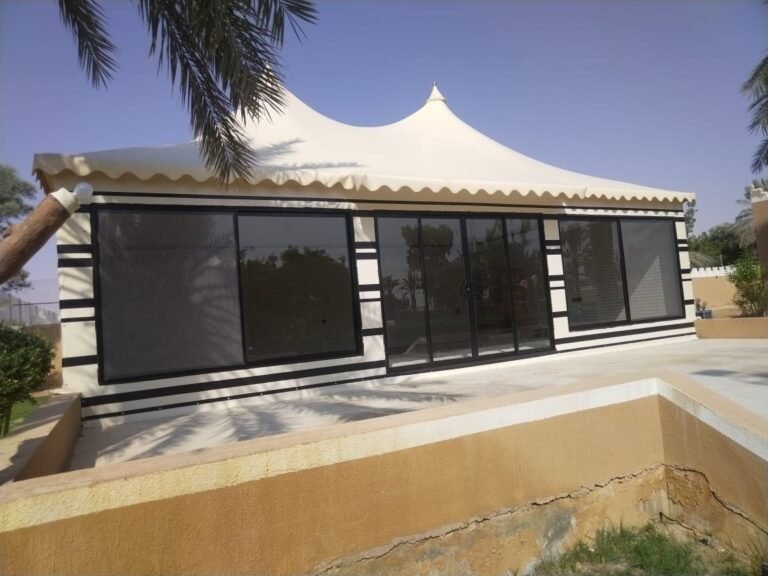 أحدث صيحات تركيب بيوت الشعر والخيام الملكية بالرياض