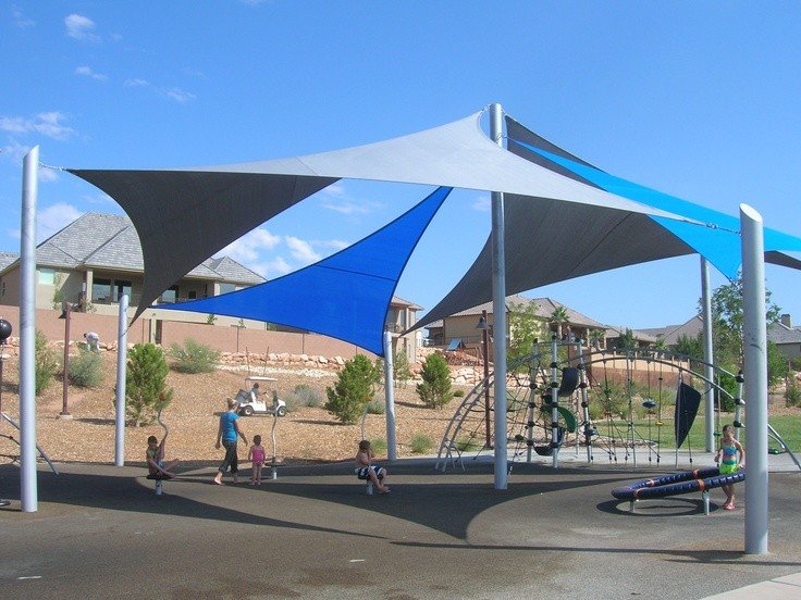 تركيب مظلات شد إنشائي – تصميمات عصرية ومتينة حسب الطلب بالرياض