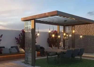 تركيب برجولات وسواترفي حي النرجس والياسمين 2026 | تصاميم عصرية بأفضل الأسعار وضمان 10 سنوات