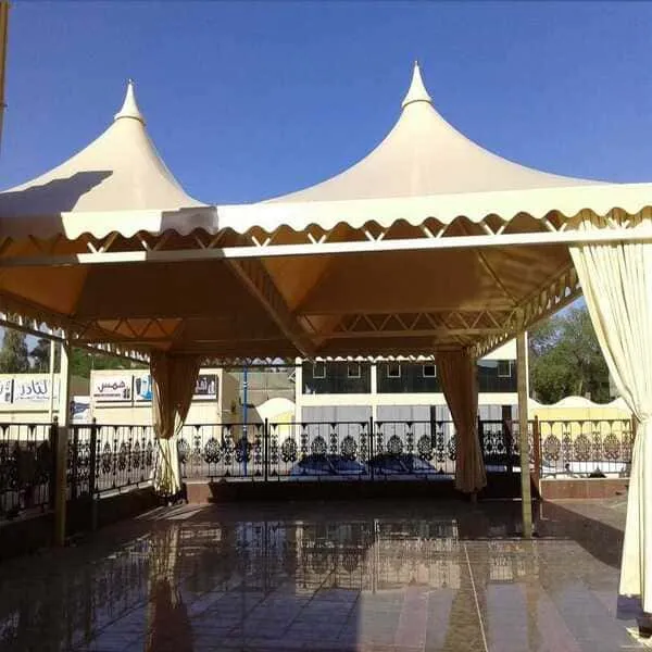 أفضل أنواع قماش مظلات خارجية ومظلات شراع بالرياض: دليل الشراء الشامل لعام 2026